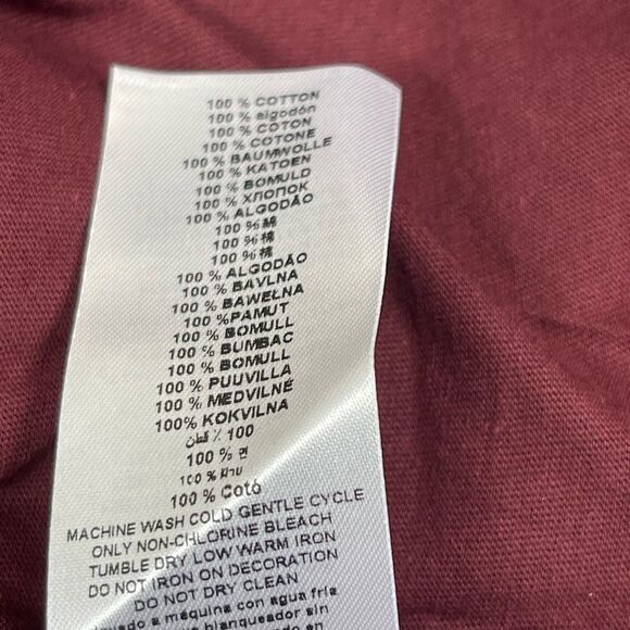 Michael Kors Burgundy T-Shirt - Picture 7 of 8